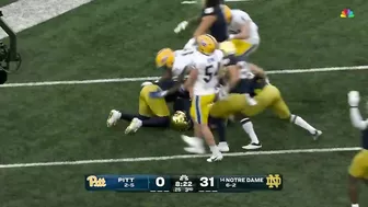 Pittsburgh Panthers vs. Notre Dame Fighting Irish | Full Game Highlights