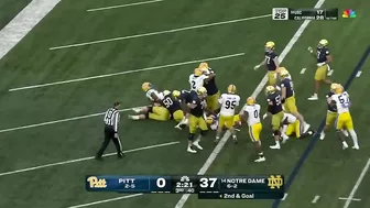 Pittsburgh Panthers vs. Notre Dame Fighting Irish | Full Game Highlights