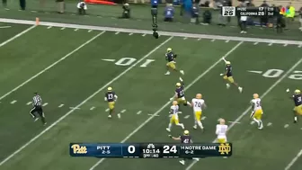 Pittsburgh Panthers vs. Notre Dame Fighting Irish | Full Game Highlights