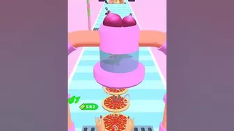 Pizza???? Stack Run Level-4 #ytshorts #games