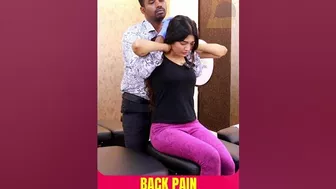 Treatment for #neckpain by #chiropractor at #realign #shorts #short #shortvideo #asmr #asmrsounds