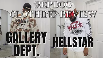 HELLSTAR & Gallery Dept. Try on Haul pt.3 (RepDog clothing Review)