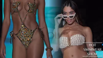 ???? 2023 MIAMI SWIMWEAR COLLECTION｜4K????Slow｜#lingerie #fashion #model ????✨