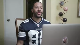 Cowboys Fans During the Rams Game