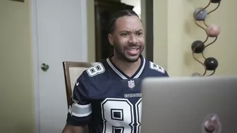 Cowboys Fans During the Rams Game