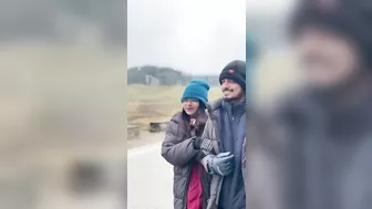 Fell in love with you ???? #travel #trending #gulmargkashmir #viral #anjithkavya #couplegoals #love