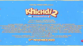 Khichdi 2 Official Trailer | Supriya, JD, Rajeev, Anang, Vandana, Kirti | In Cinemas on 17 November