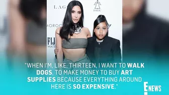 Kim Kardashian and Kanye West's Daughter North Wants to "Own" SKIMS Brand | E! News