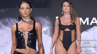 ???? 2023 MIAMI SWIMWEAR COLLECTION｜SLOW????｜#lingerie #fashion #model ????✨