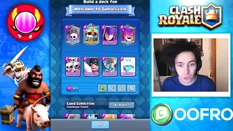 12-0 WELCOME TO GHOULSVILLE CHALLENGE | CLASH ROYALE | BEST GHOULSVILLE DECK!