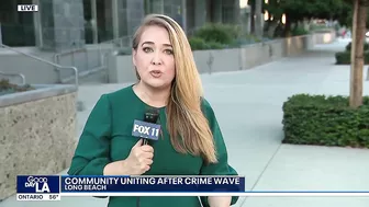 Long Beach community uniting after crime wave