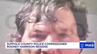 Suffolk County Police Commissioner Rodney Harrison, stepping down after Gilgo Beach arrest