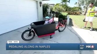 NAPLES | Family opts to use unique electric bike for daily travel