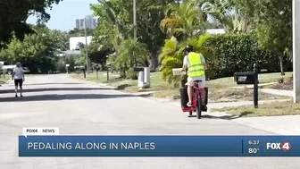 NAPLES | Family opts to use unique electric bike for daily travel