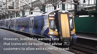 ScotRail travel advice for League Cup semi-finals at Hampden Park