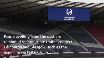 ScotRail travel advice for League Cup semi-finals at Hampden Park