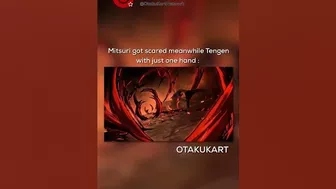 Mitsuri got scared meanwhile Tengen with just one hand | #anime #shorts #animeedits