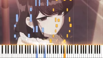 To My First Friend - Komi Can't Communicate OST Piano Cover | Sheet Music [4K]