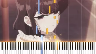 To My First Friend - Komi Can't Communicate OST Piano Cover | Sheet Music [4K]