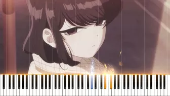 To My First Friend - Komi Can't Communicate OST Piano Cover | Sheet Music [4K]