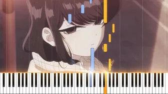 To My First Friend - Komi Can't Communicate OST Piano Cover | Sheet Music [4K]