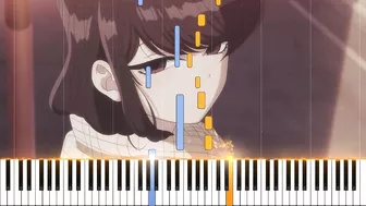 To My First Friend - Komi Can't Communicate OST Piano Cover | Sheet Music [4K]