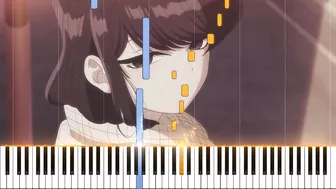 To My First Friend - Komi Can't Communicate OST Piano Cover | Sheet Music [4K]