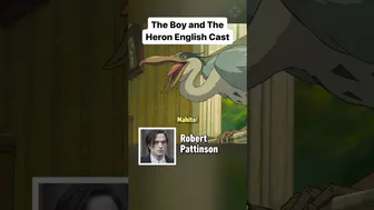 Robert Pattinson’s first anime role is crazy #anime #studioghibli