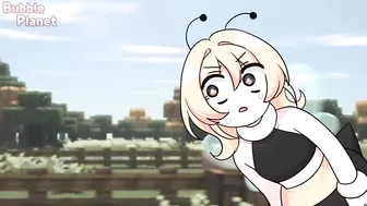 a captured honeybee | Minecraft anime