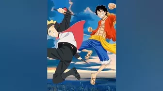 Who is strongest || Boruto vs Luffy #edit #anime #battle #shorts