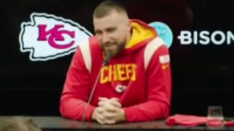 Travis Kelce asked if he’s ‘in love’ with Taylor Swift