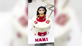 Mahi bday || Celebrity shorts || #youtubeshorts #ytshorts #shorts