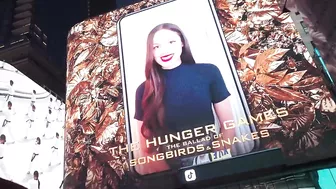 The Hunger Games: The Ballad of Songbirds & Snakes (2023) NYC Times Square