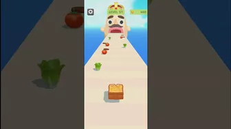 Sandwhich Runner Level - 51 - #shorts #games