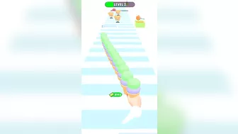 Cone Ice Cream???? Stack Run Level-2 #ytshorts #games #trending