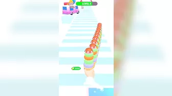 Cone Ice Cream???? Stack Run Level-2 #ytshorts #games #trending