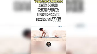 Yoga Back Stretches @yogawithamit #backpain #backworkout #back #yoga