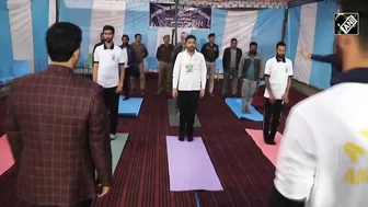 J&K: Free medical camp and yoga training organised for prisoners at Anantnag District Jail