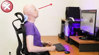 How To Fix Posture & Neck Pain Using A Chair Headrest