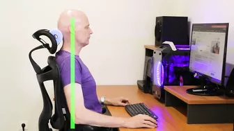 How To Fix Posture & Neck Pain Using A Chair Headrest