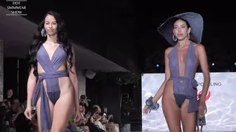 ???? 2023 MIAMI SWIMWEAR COLLECTION｜SLOW????｜#lingerie #fashion #model ????✨