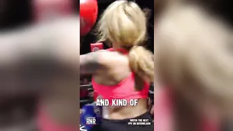 Lingerie Model VS Country Girl boxing like Hagler VS Hearns