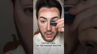 I TRIED *THAT* VIRAL TIK TOK MAKEUP ROUTINE #makeup #tiktok