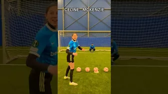 BLINDFOLD GOALKEEPER CHALLENGE ????