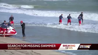 Search underway for teen last seen swimming Monday morning in Jensen Beach