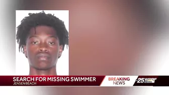 Search underway for teen last seen swimming Monday morning in Jensen Beach