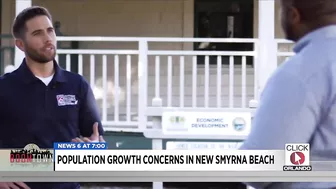 Population growth concerns in New Smyrna Beach