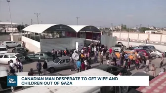 Canadian man says travel to Rafah border too dangerous for family trying to leave Gaza