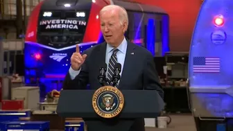 Biden announces new grant to improve train travel across the Northeast