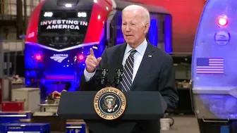 Biden announces new grant to improve train travel across the Northeast